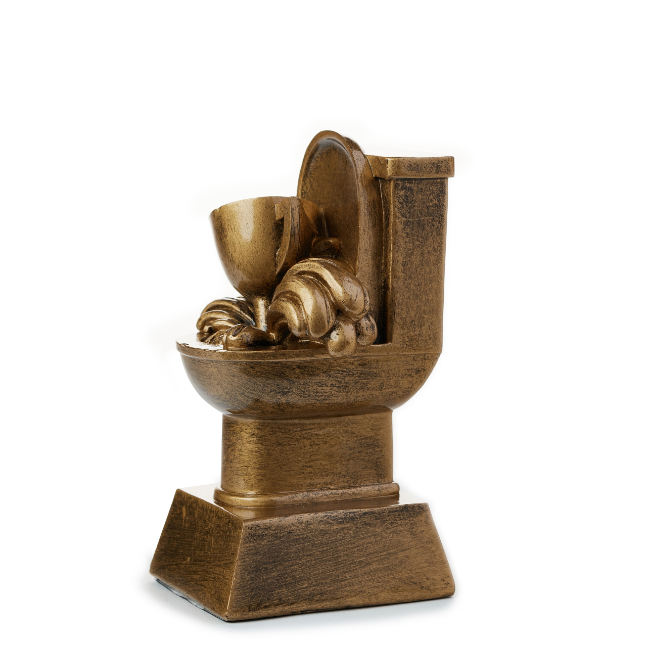 Fantasy Football Trophy | Toilet Bowl Design | Last Place Award for League or Team | Available in 1 Size